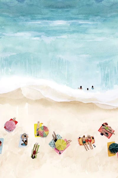 Beach Week II by Grace Popp framed wall art