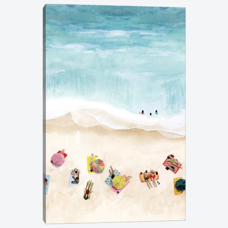 Beach Week II Canvas Print #POP1447} by Grace Popp Canvas Art