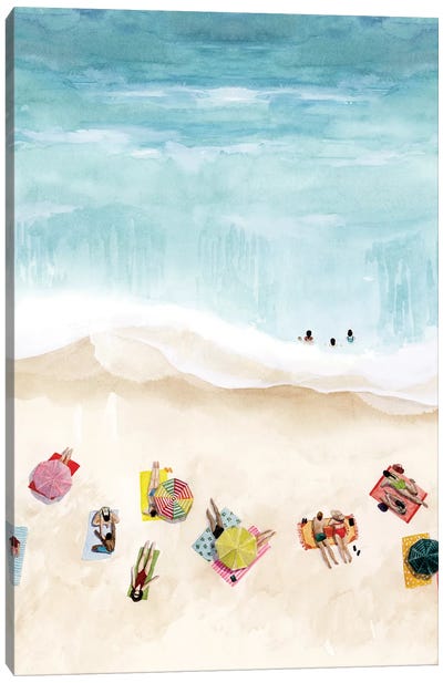 Beach Week II Canvas Art Print - Grace Popp