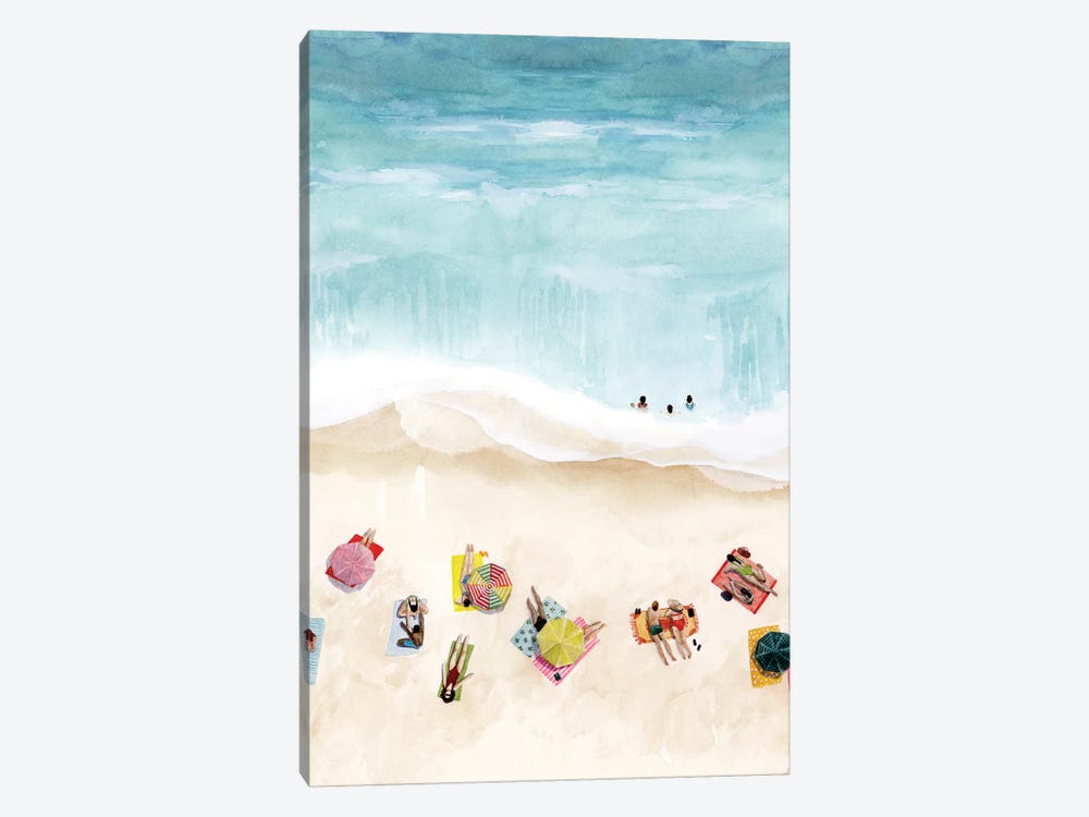 Beach Week II by Grace Popp 1-piece Canvas Art Print