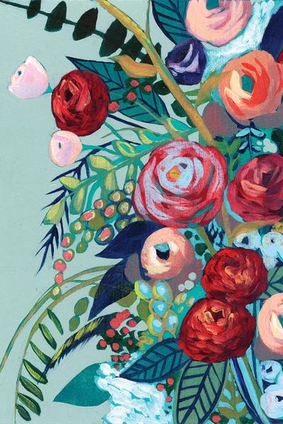 Botanical Still Life: Lyrical Array II by Grace Popp