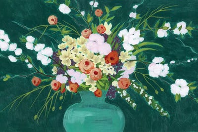 Bountiful Blossoms I by Grace Popp framed wall art