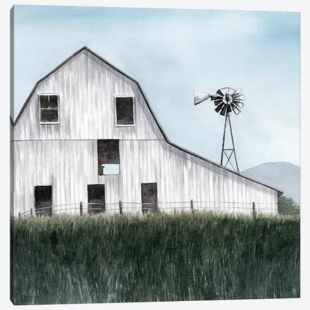 Bygone Barn I Canvas Print #POP1482} by Grace Popp Art Print
