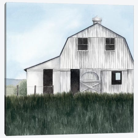 Bygone Barn II Canvas Print #POP1483} by Grace Popp Art Print