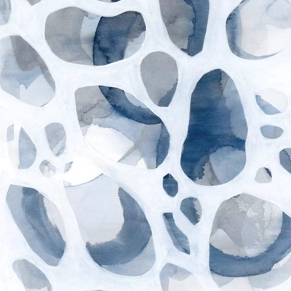 Black & White & Blue: Lacuna IV by Grace Popp