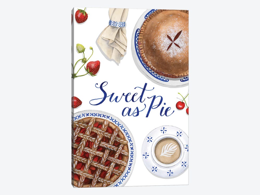 Sweet As Pie I by Grace Popp 1-piece Art Print