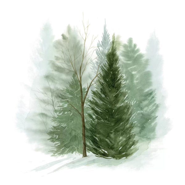 Scandinavian Décor: Walk in the Woods I by Grace Popp