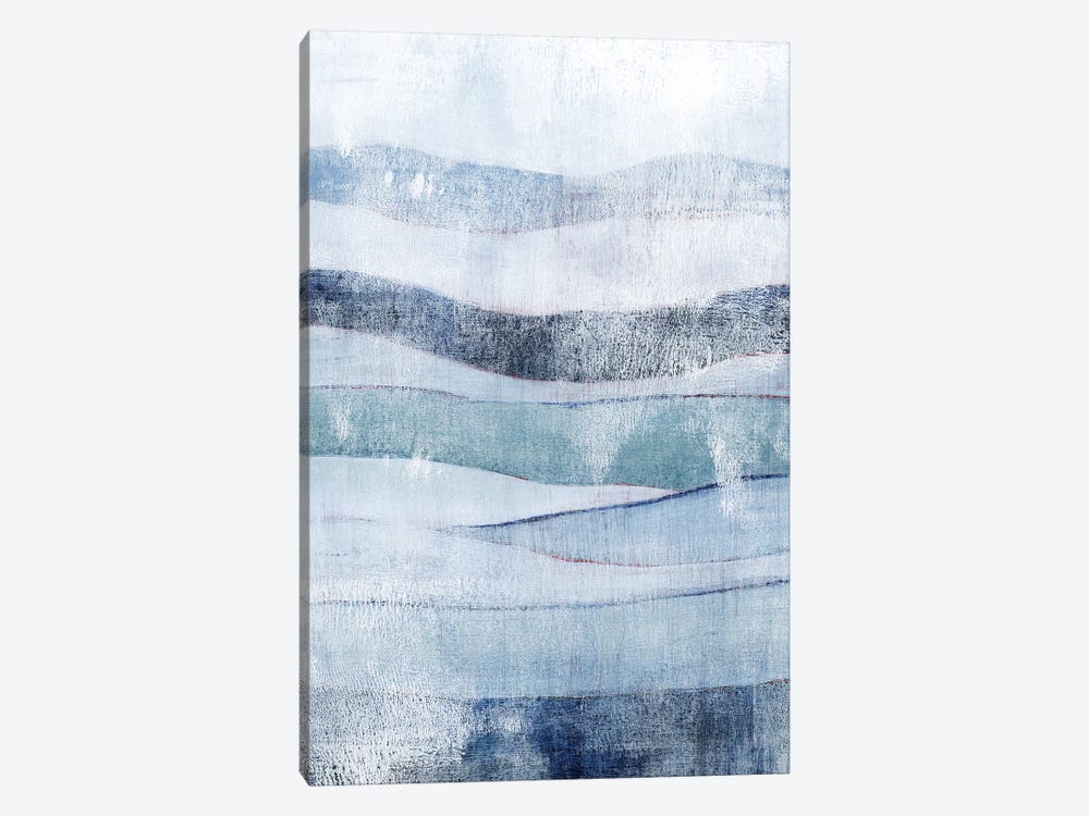 White Out in Blue I by Grace Popp 1-piece Art Print