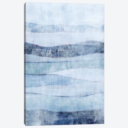 White Out in Blue II Canvas Print #POP1556} by Grace Popp Canvas Art