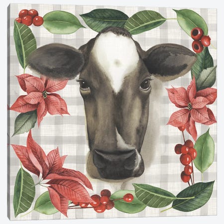 A Farmer's Christmas Collection E Canvas Print #POP1575} by Grace Popp Canvas Artwork