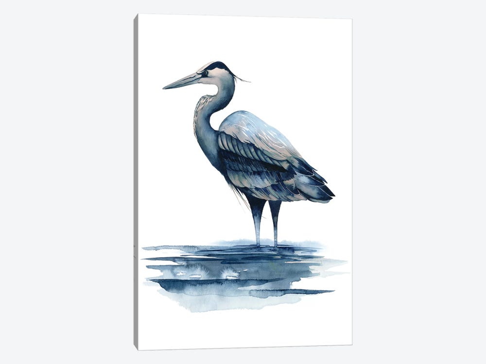 Azure Heron I by Grace Popp 1-piece Art Print