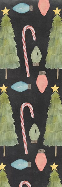 Evergreen Trees: Christmas Glow Collection B by Grace Popp