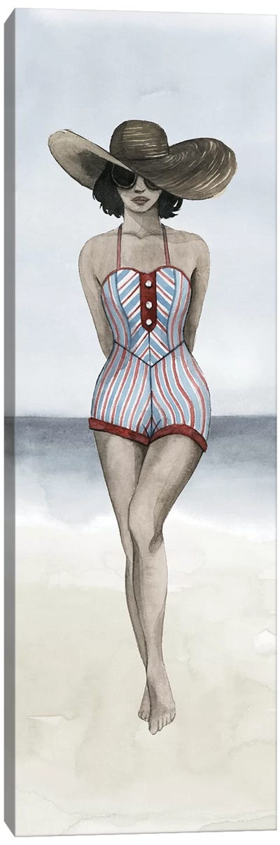 Beach Beauty III Canvas Art Print - Women's Swimsuit & Bikini Art