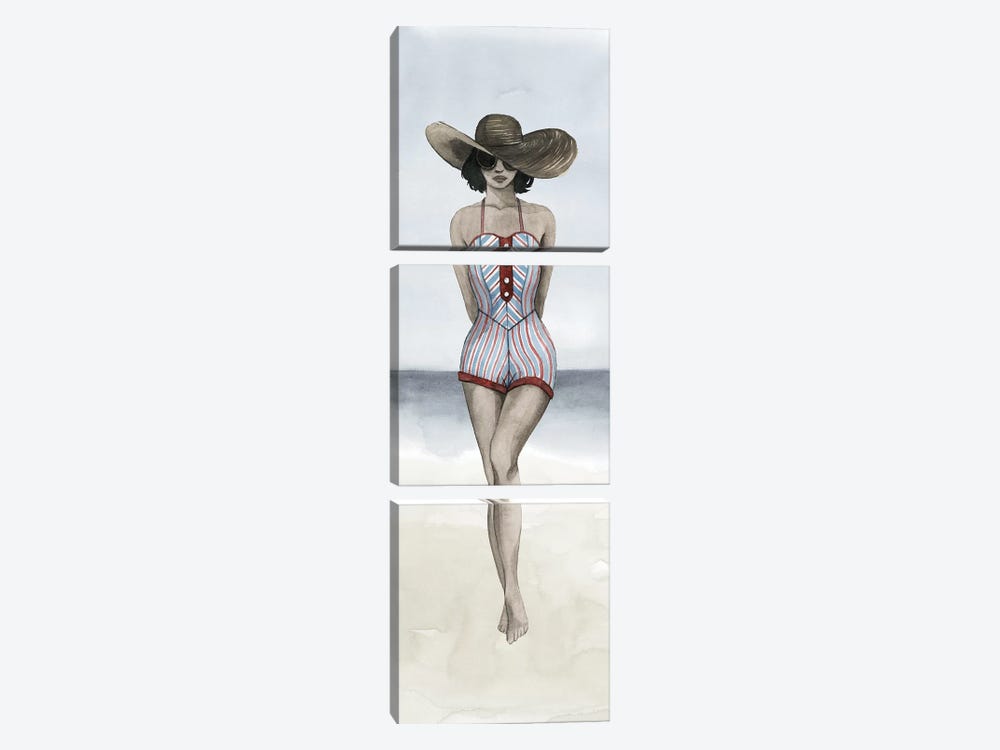 Beach Beauty III by Grace Popp 3-piece Canvas Artwork