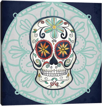Day of the Dead Collection A Canvas Art Print - Day of the Dead