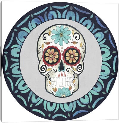 Day of the Dead Collection F Canvas Art Print - Day of the Dead