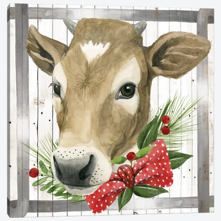 Festive Farm Collection H Canvas Print #POP1703} by Grace Popp Canvas Wall Art