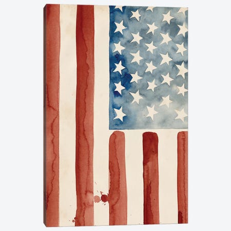 Fourth of July Collection B Canvas Print #POP1718} by Grace Popp Canvas Print
