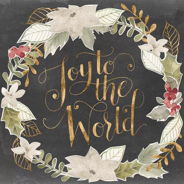 Christmas Signs & Sentiments: Gilded Christmas II by Grace Popp