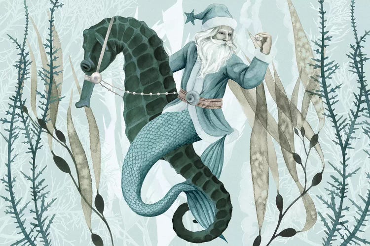 The Sea Santa Collection A by Grace Popp wall art
