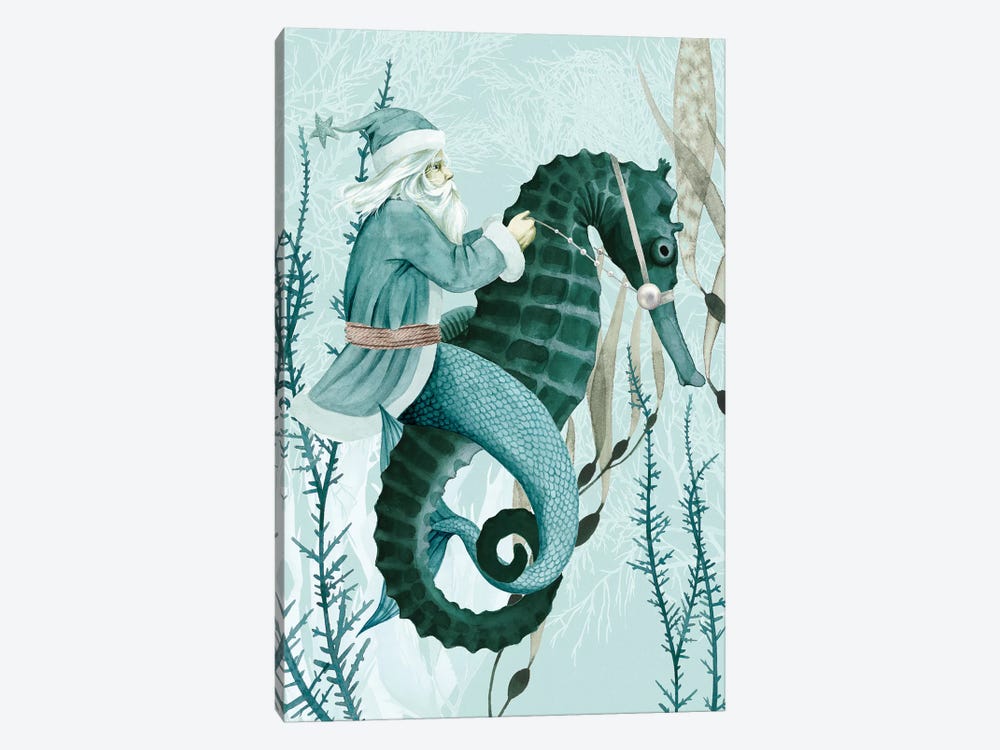 The Sea Santa I by Grace Popp 1-piece Canvas Print