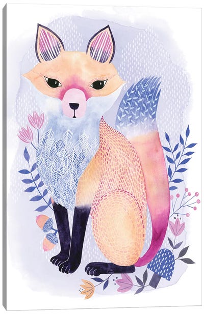 Enchanting Forester I Canvas Art Print - Kids Animal Art