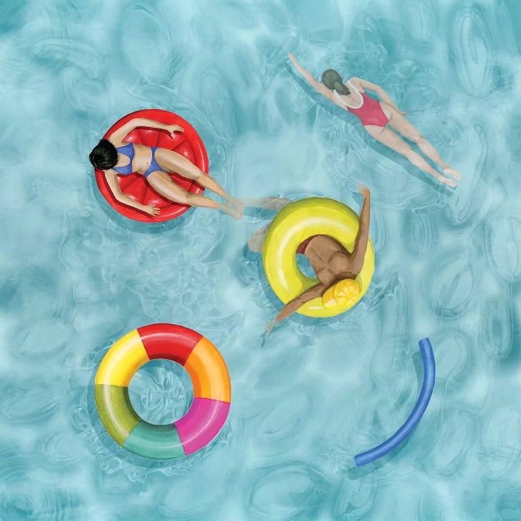 Poolside II by Grace Popp wall art