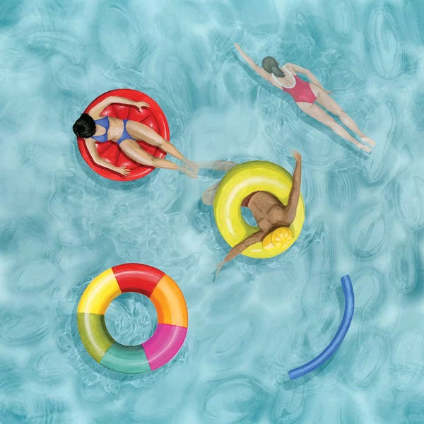 Groups: Poolside II by Grace Popp