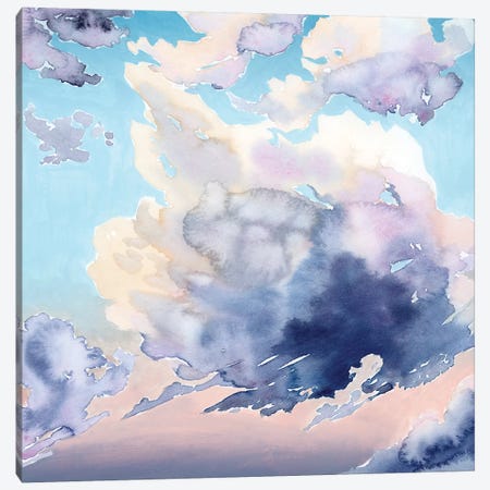 Covered Clouds I Canvas Print #POP2072} by Grace Popp Canvas Art