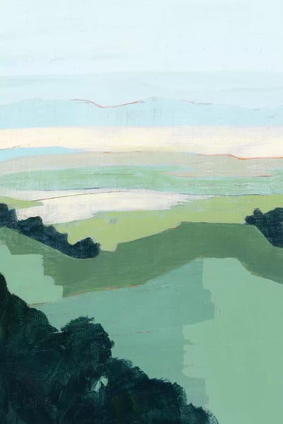 Halcyon Overlook I by Grace Popp framed wall art