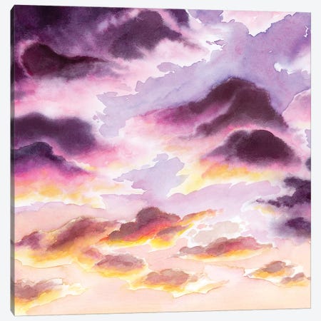 Sunset Haze I Canvas Print #POP2119} by Grace Popp Canvas Art Print