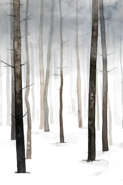 Hazy Winter Walk I by Grace Popp art print