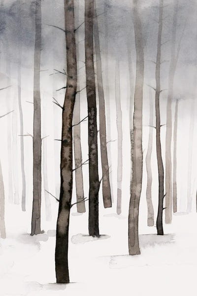 Hazy Winter Walk II by Grace Popp art print