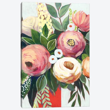 Lustrous Bouquet I Canvas Print #POP2158} by Grace Popp Art Print