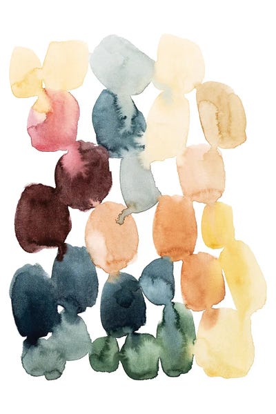 Large Minimalist Art - Canvas Prints: Desert Stones I by Grace Popp