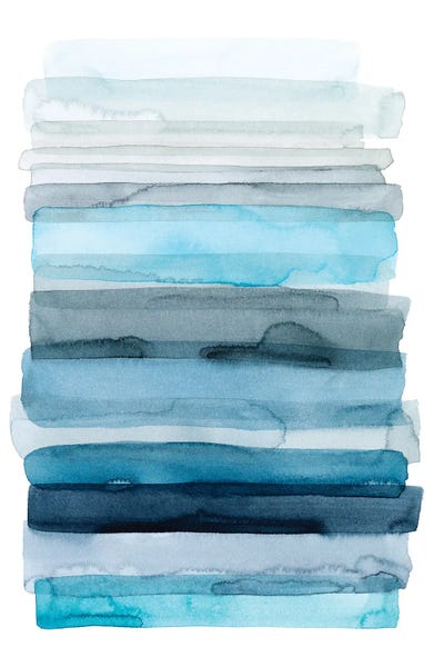Large Minimalist Art - Canvas Prints: Tide Drift I by Grace Popp