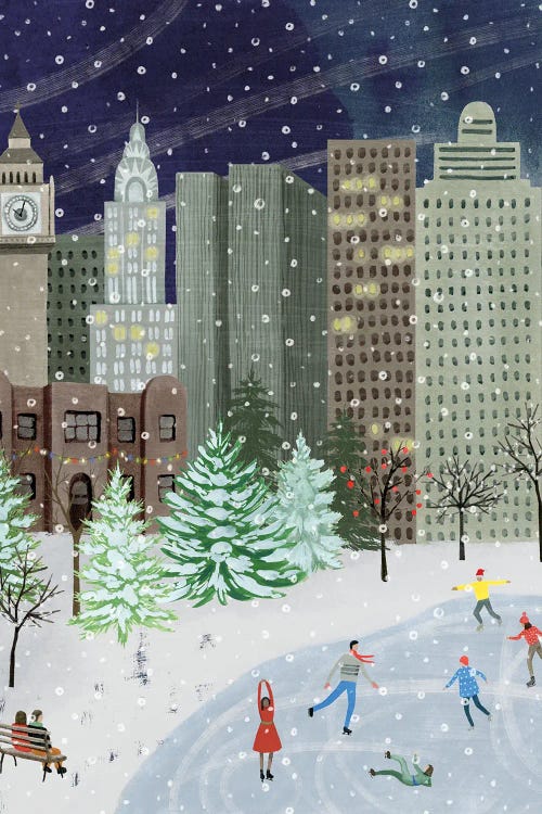 Christmas in the City I by Grace Popp wall art