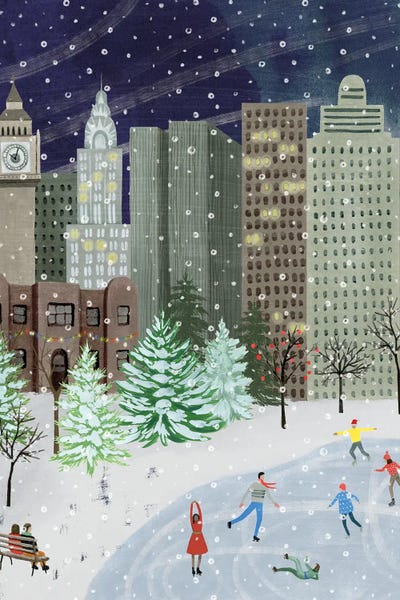 City Parks: Christmas in the City I by Grace Popp