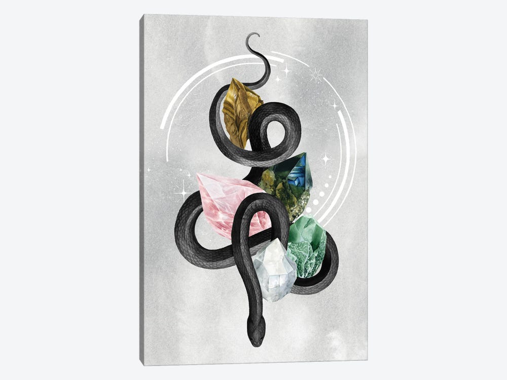 Crystalline Serpent I by Grace Popp 1-piece Canvas Artwork