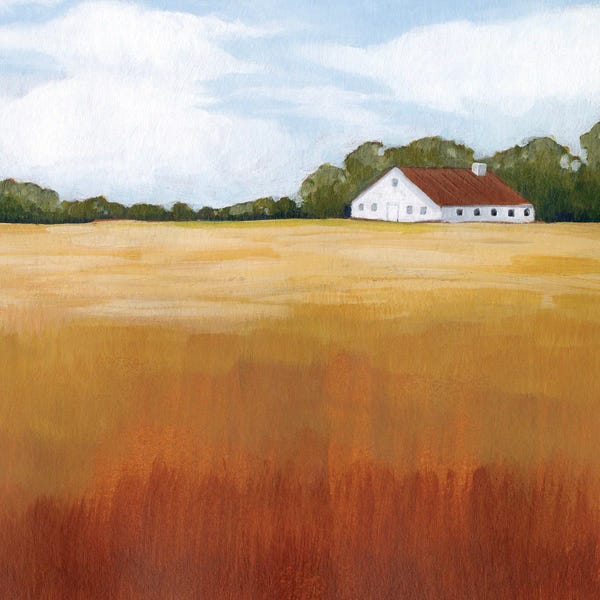 Barns: Prairie Premise II by Grace Popp