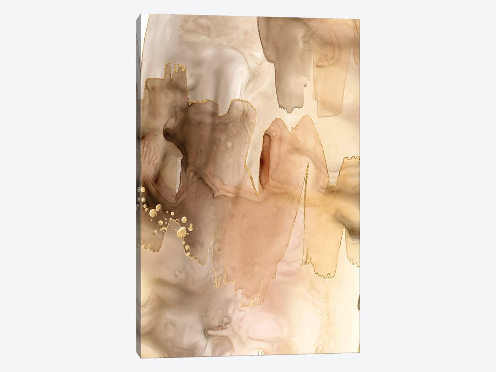 Gilded Movement I by Grace Popp 1-piece Canvas Art