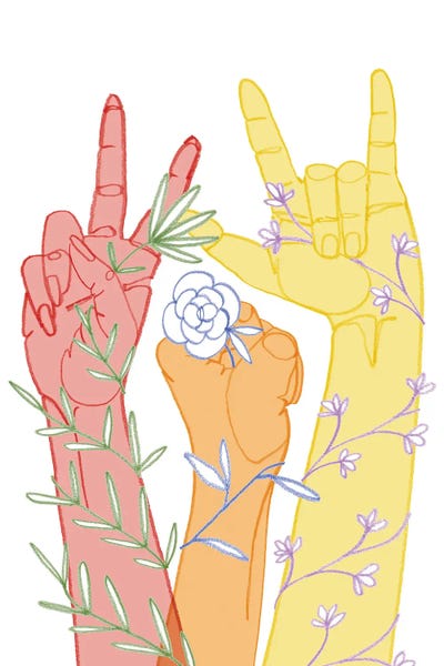 Diversity: Love Each Other I by Grace Popp