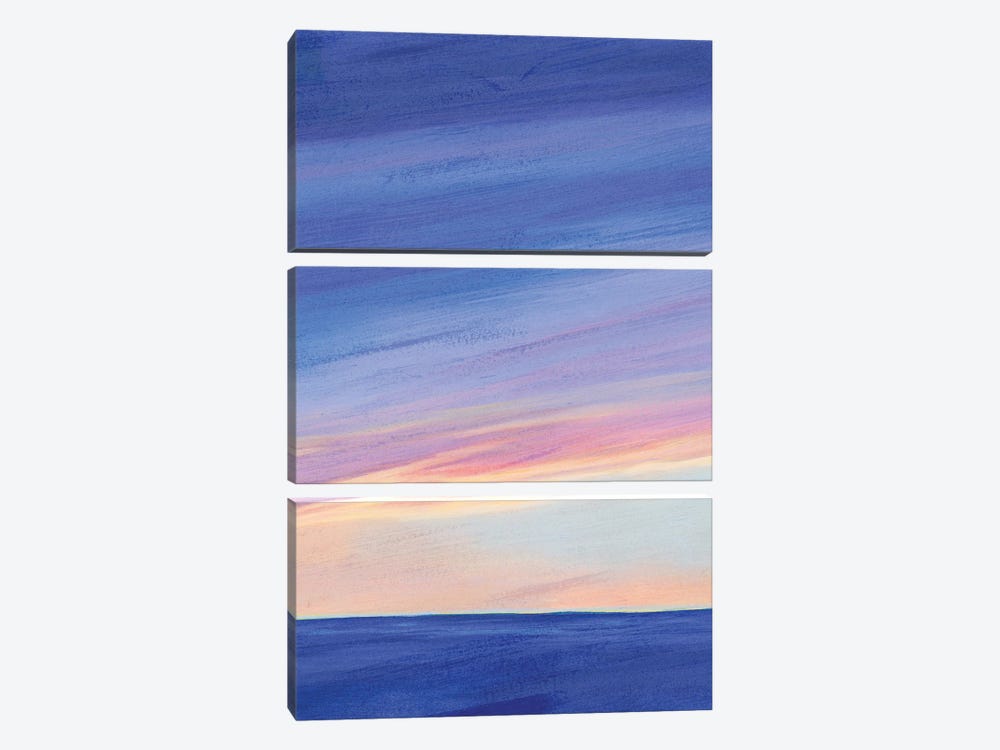 Sunbeam Twilight I by Grace Popp 3-piece Canvas Art Print