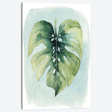 Paradise Palm Leaves I Canvas Print #POP243} by Grace Popp Canvas Wall Art