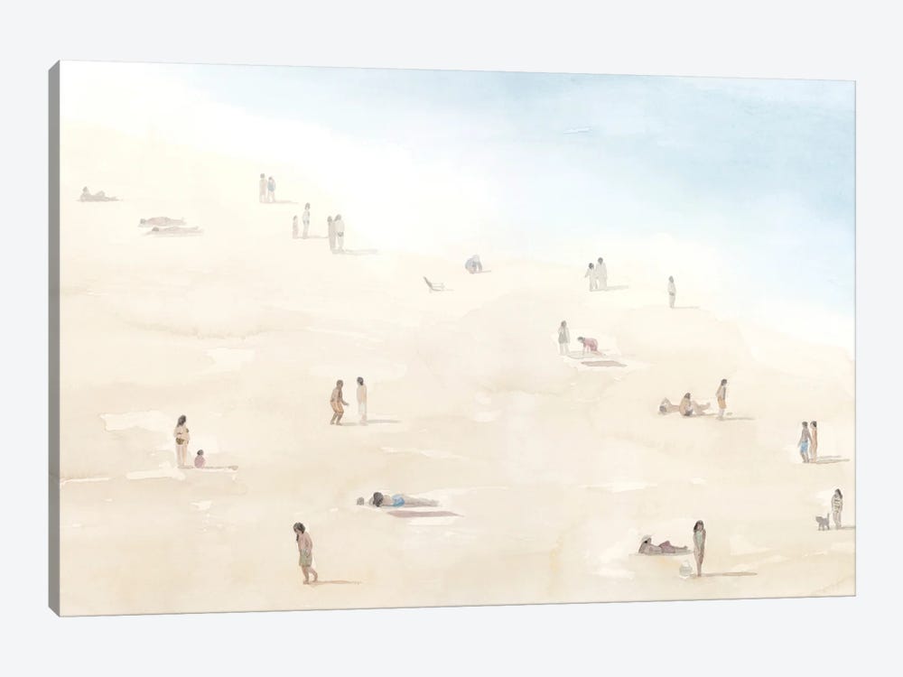 Beach Goers III by Grace Popp 1-piece Canvas Art
