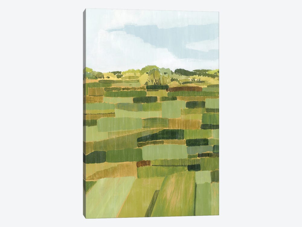 Woven Pasture II by Grace Popp 1-piece Canvas Art