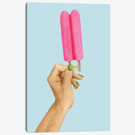 Popsicle Summer I Canvas Print #POP2535} by Grace Popp Canvas Wall Art