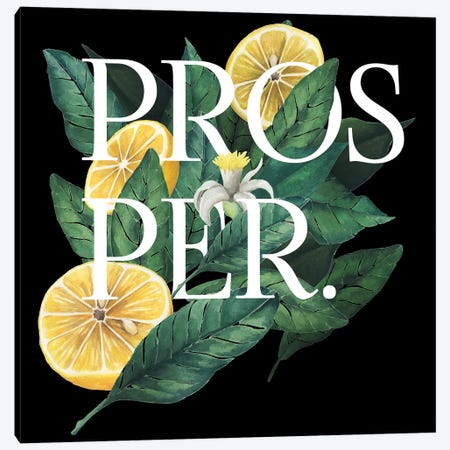 Prosper & Thrive I Canvas Print #POP253} by Grace Popp Art Print