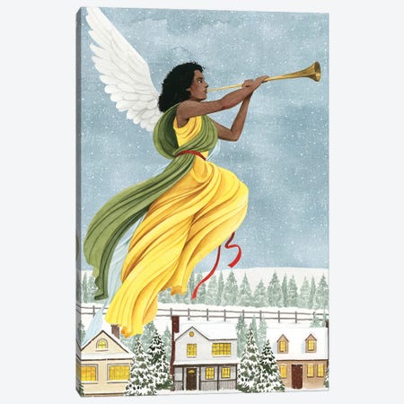 Christmas Angel I Canvas Print #POP2564} by Grace Popp Art Print