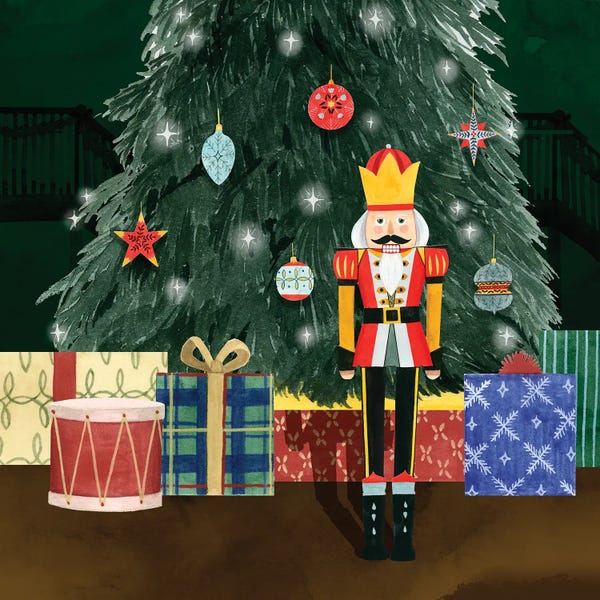 Daisies: Christmas Nutcracker I by Grace Popp